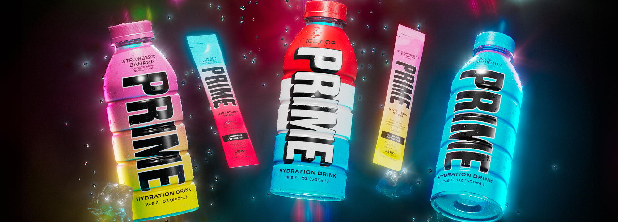 Prime Sitcks Hydration and Hydration+ Sticks - PRIME