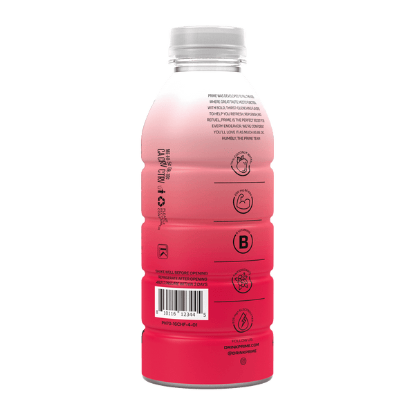 Prime Hydration Energy Drink Personalised 600ML Metal Water Bottle  LoganPaul&KSI