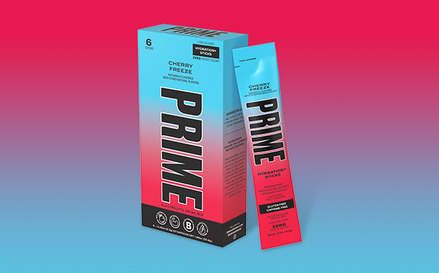 Prime Hydration+ Sticks - Glowberry - 6 Sticks