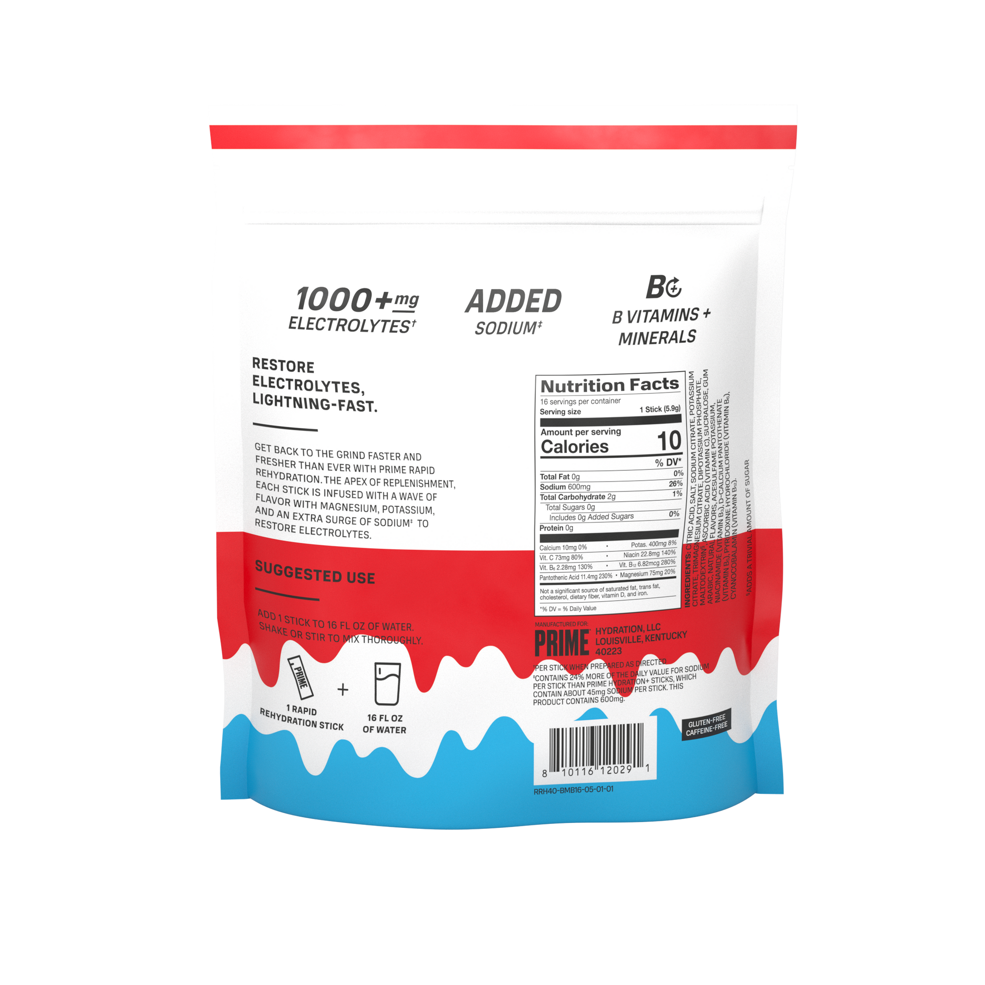 Rapid Rehydration Sticks - Ice Pop - PRIME