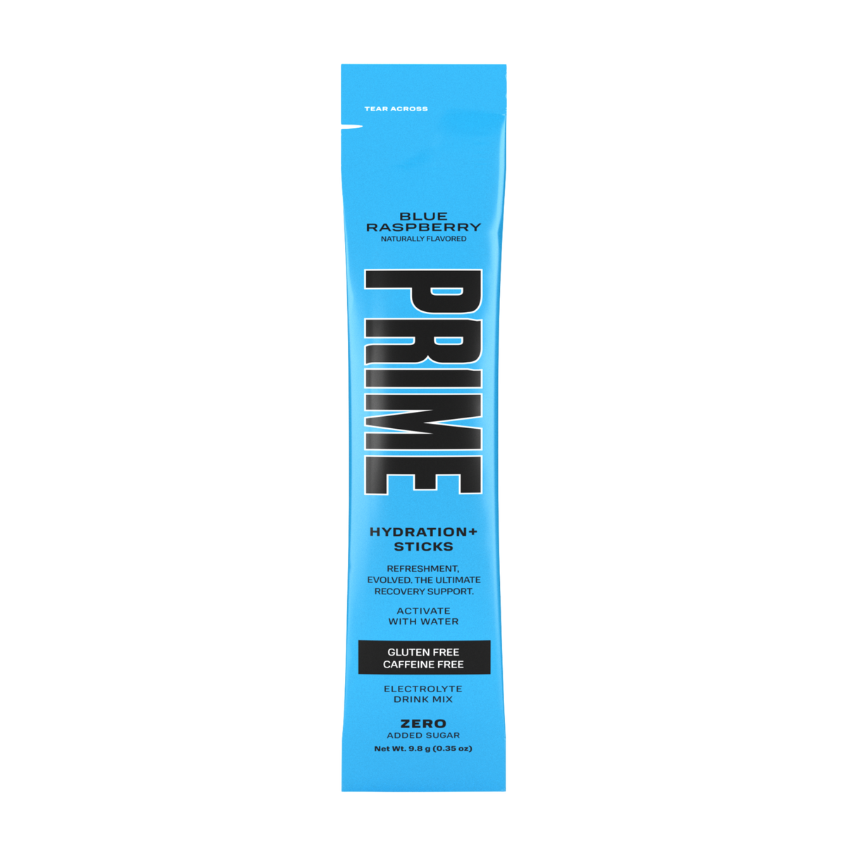 PRIME Hydration+ Sticks - Blue Raspberry, 6 PK