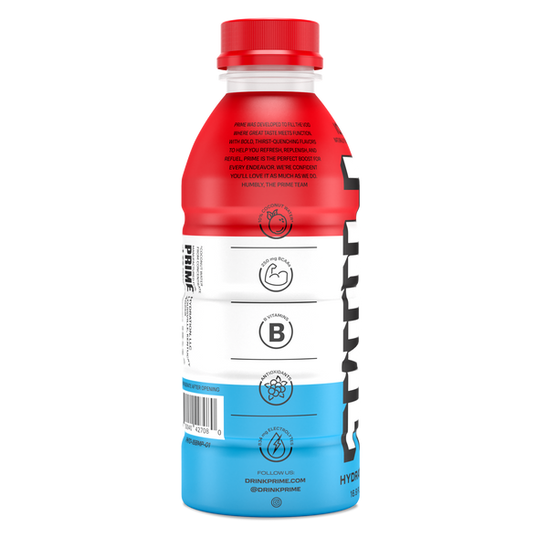 Prime Hydration Energy Drink Personalised 600ML Metal Water Bottle  LoganPaul&KSI